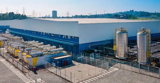 Data center Ascenty em São Paulo, vista externa